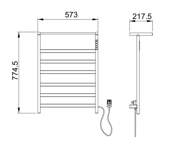 полотенцесушитель WONZON & WOGHAND ESSEN 573х774